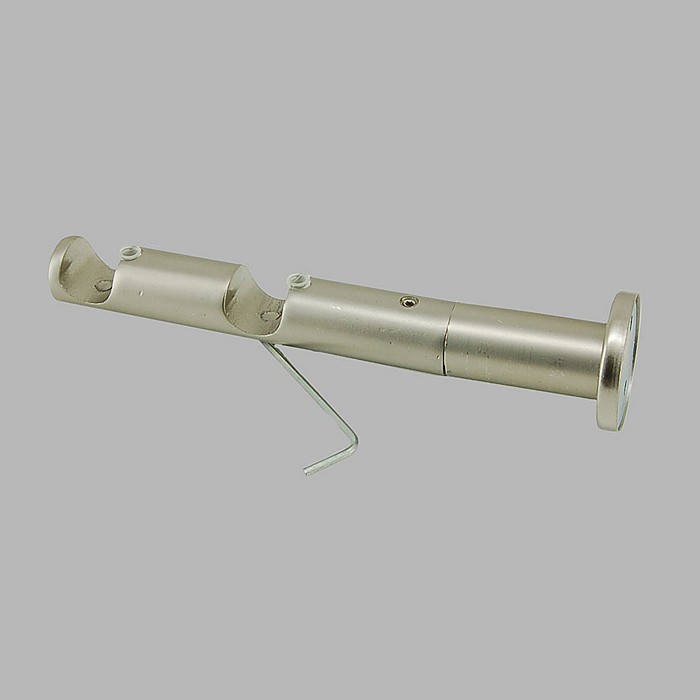 extension 40 mm for wall support 12 mm silver 1 pc