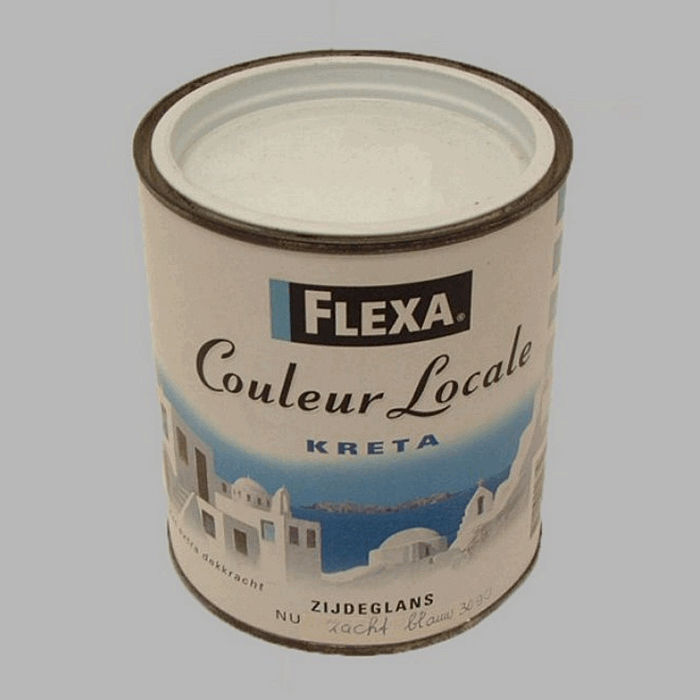 flexa locales satin 750 ml bleu doux de Crète