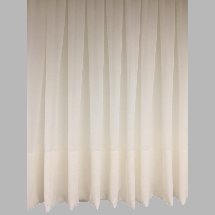 Sheer fabric ecru gloss with point claire height 220 cm
