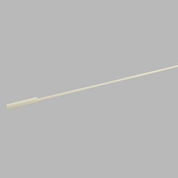 drapery batons metal white coated Length 125 cm handle
