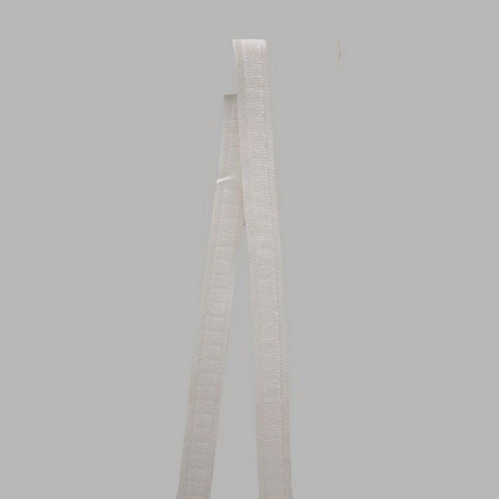 bande de pli de rideau couleur blanche larg 25 mm longueur 5 mètress