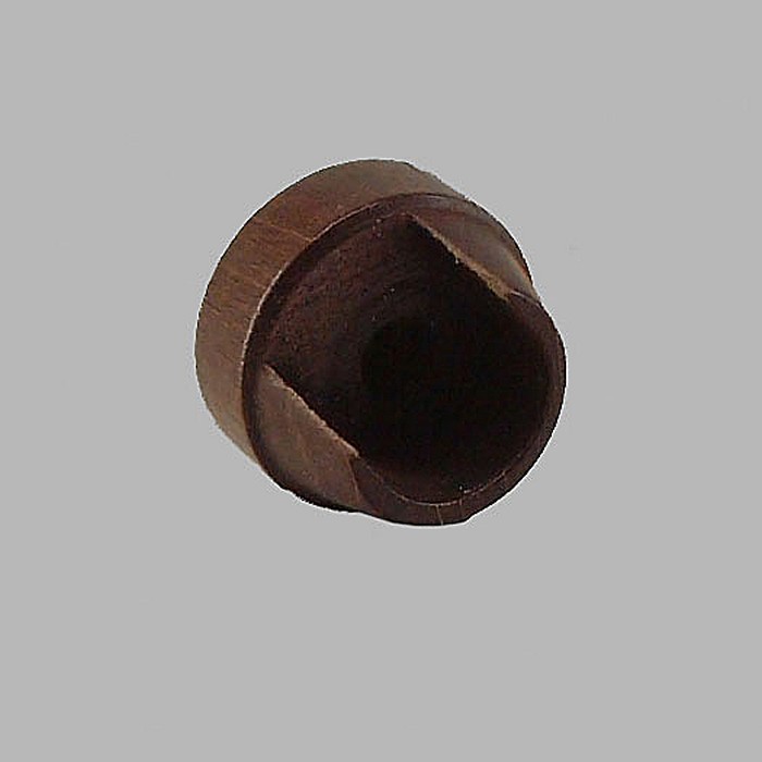 curtain support in the day walnut wood 28 mm