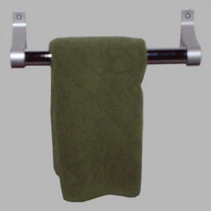 Supports porte de serviette ou cintres 19 mm 2 pcs