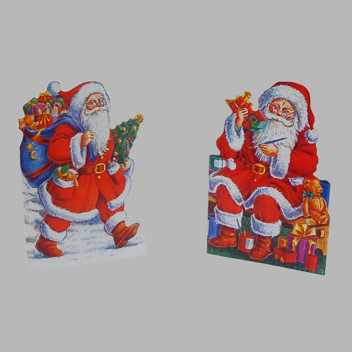 Carte de Noël Santas