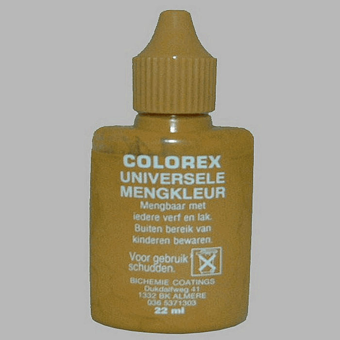 colorant liquide couleur ocre 22 ml