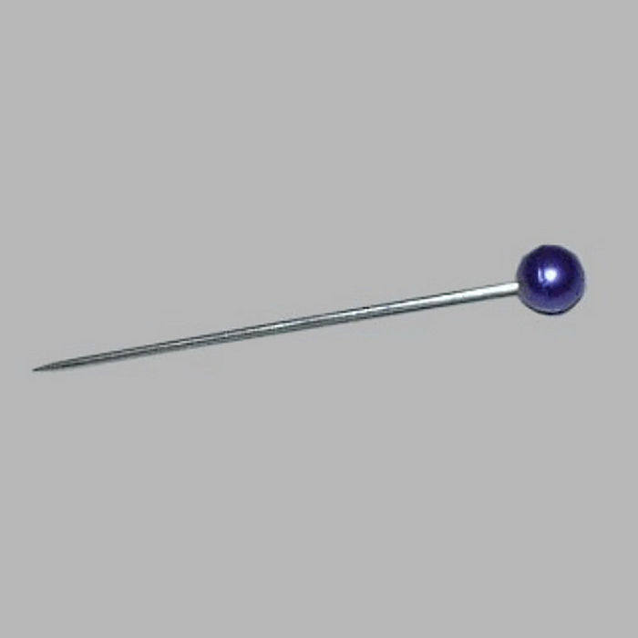 pearl head pins purple light L 31 mm 70 pieces