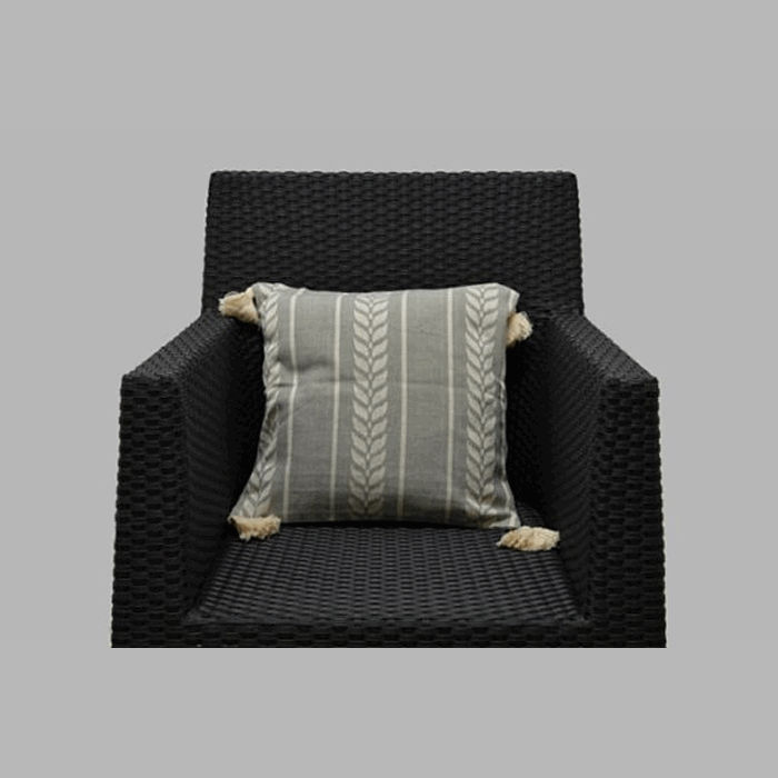 Cushion cover loam-beige wheat motif