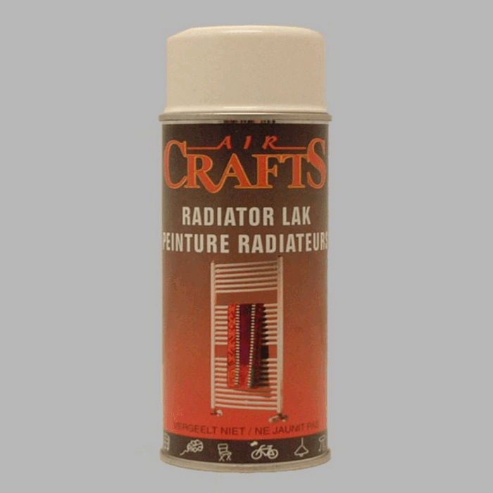 Crafts spray can radiator lacquer white RAL 9010