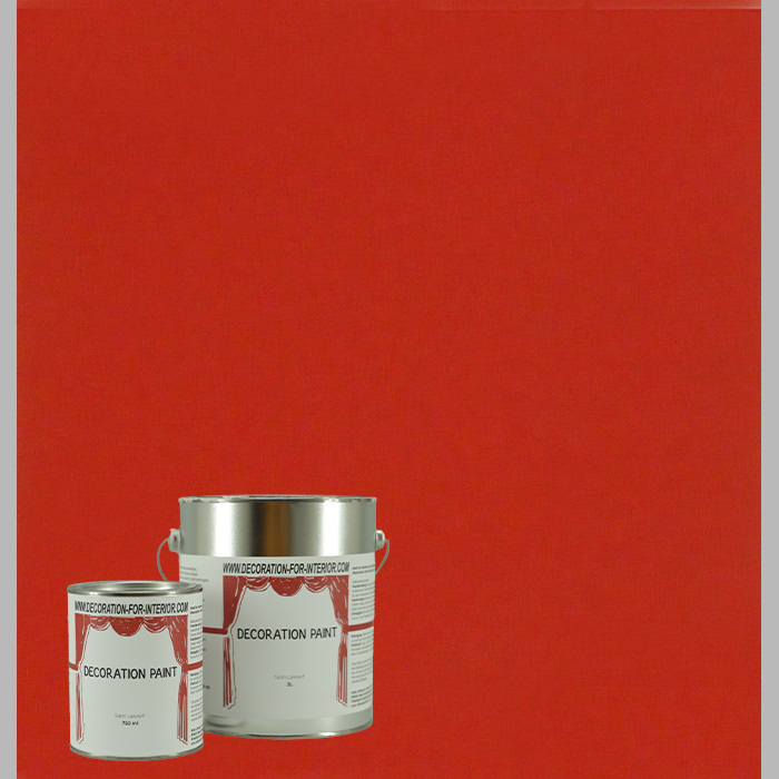 Satin lakverf MEDICI RED DECORATION PAINT