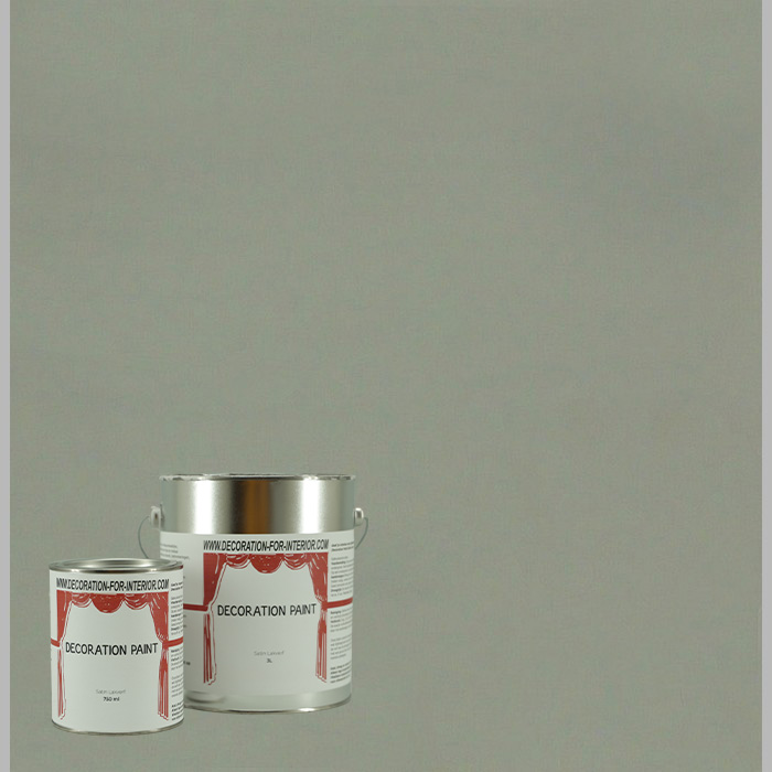 Satin lakverf MONTMARTRE GREY DECORATION PAINT