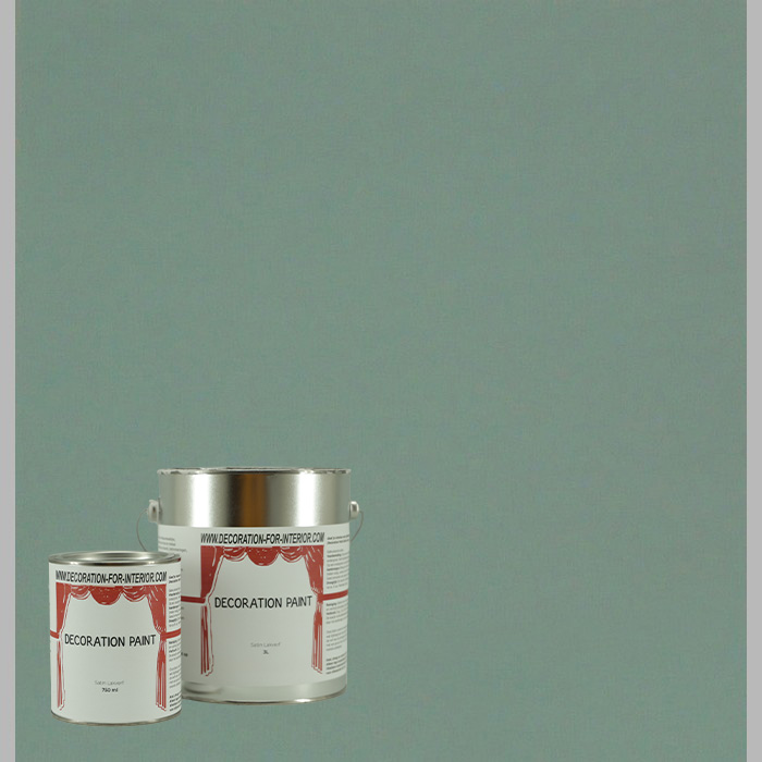 Satin lakverf PEYOTE GREEN DECORATION PAINT