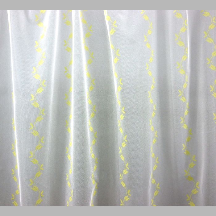 Ambiance printanière et fraîche avec ce rideau transparent ! H 150 cm