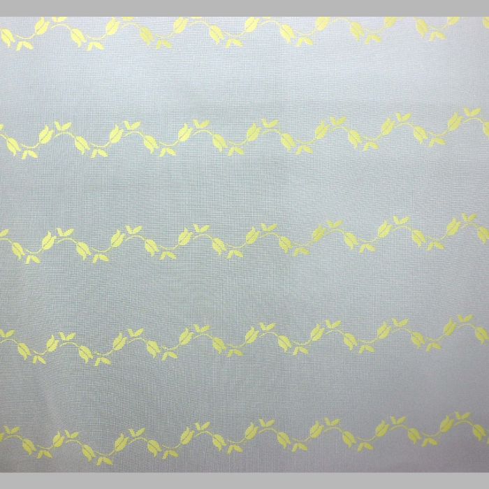 Ambiance printanière et fraîche avec ce rideau transparent ! H 150 cm