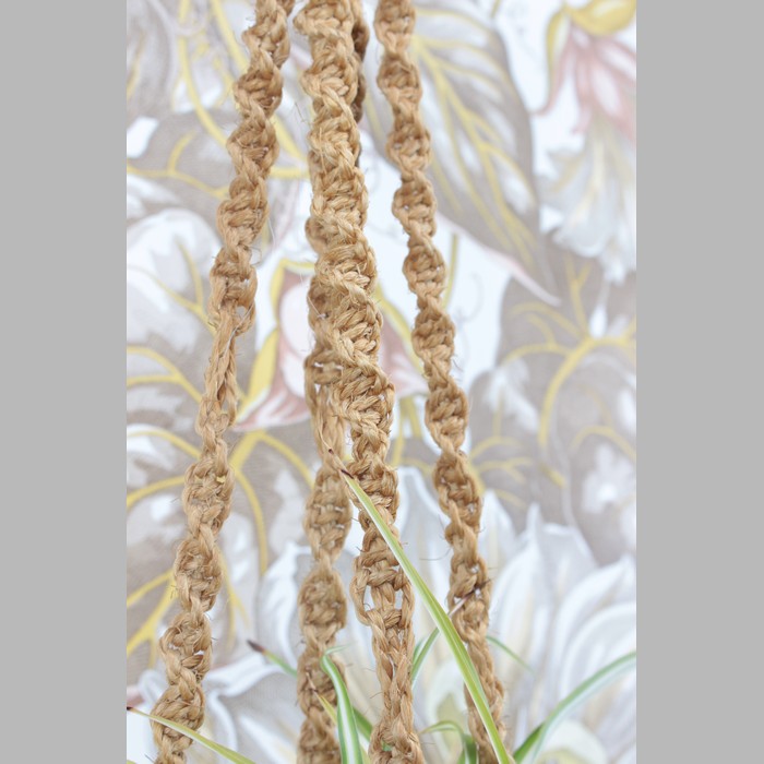 Macramé plantenhanger Iris 75 cm
