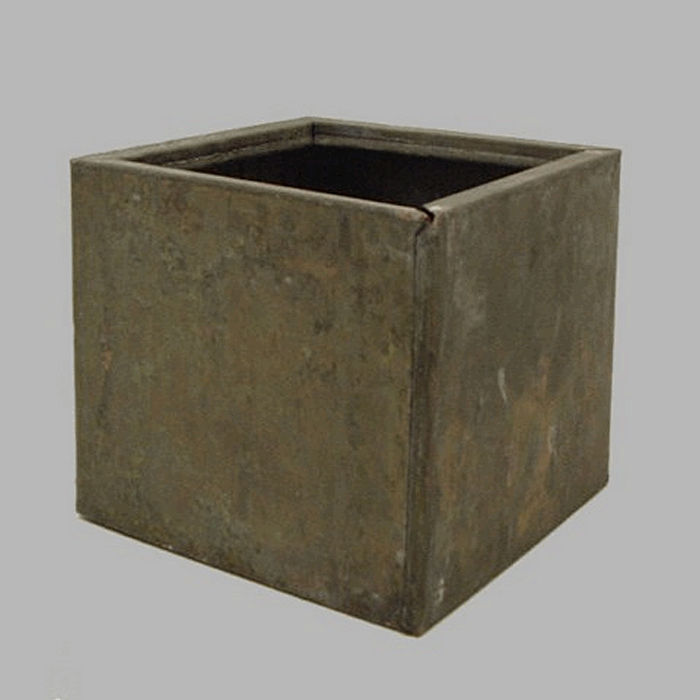 zinc square box