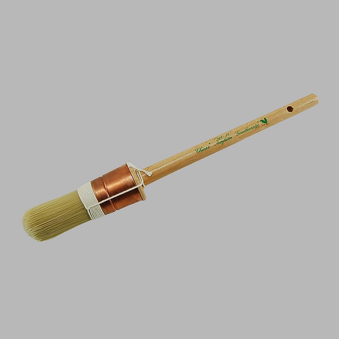 rounded tip paint brush Goudhaantje Chinex Acrylaten 18