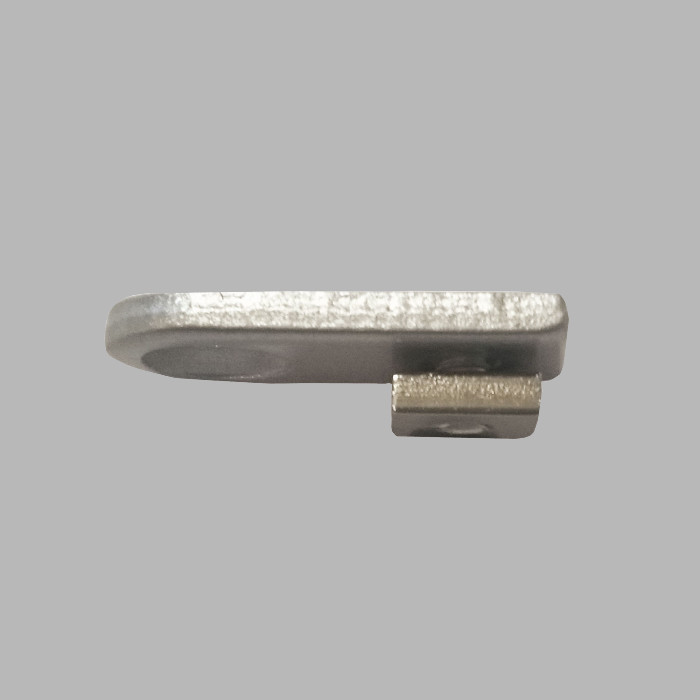 Ceiling brackets flat channel track drapery rod 20-28 mm color grey 1 piece