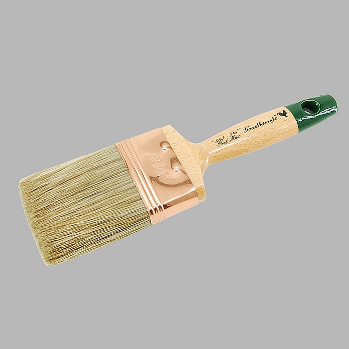 flat paint brush Goudhaantje Orel mix 2.5 inch