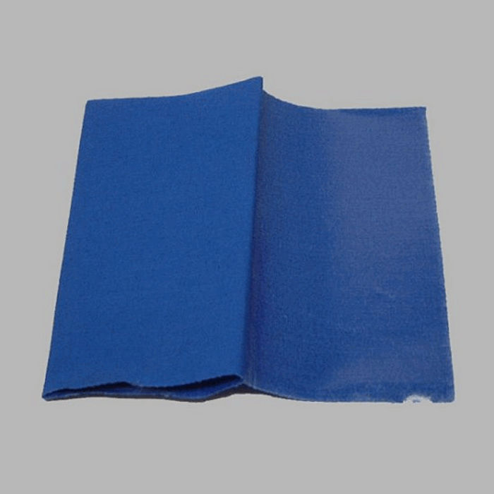 réparation de tissu pour le repassage bleu 24 x 10.5 cm