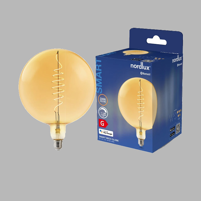 Bol lamp Smart Deco Globe E27 2200 kelvin