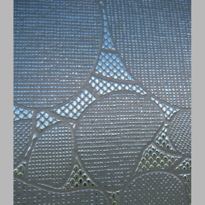 Lineafix statische raamfolie design gravel zilver breedte 46 cm