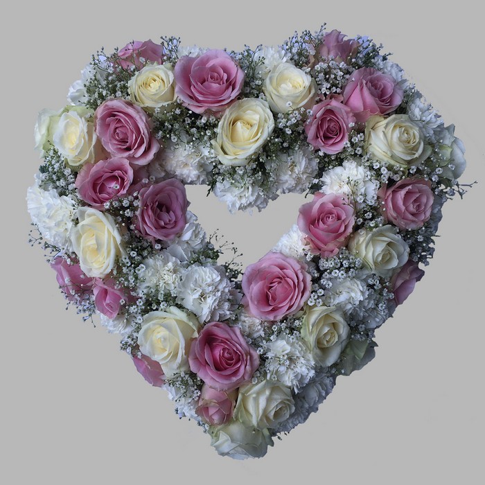 floral foam Oasis heart open thick 5 cm 38 x 38 cm