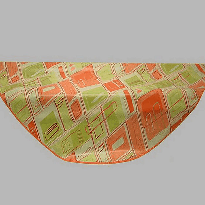 oilcloth design lemon green diameter 155 cm