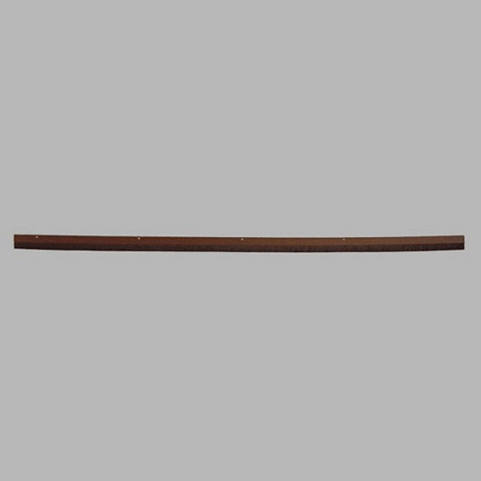 weather strip with brown brush length 95 cm
