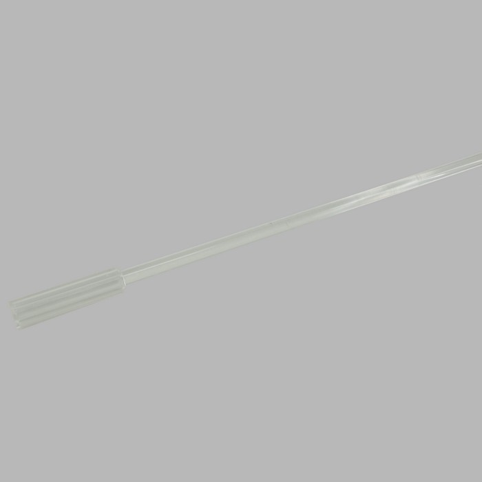 Lance-rideau transparent longueur 100 cm avec poignée
