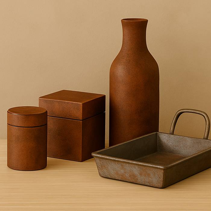 Kit de peinture aspect béton pour petits objets