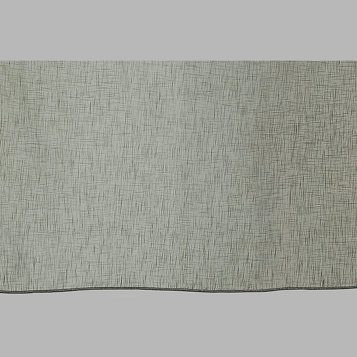 Inbetween gordijn Cornwall Black met loodveter hoogte 3 meter